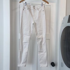 J.Crew White Jeans